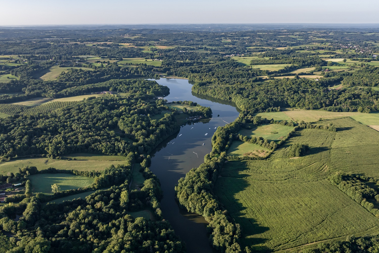 Paysage-Dordogne-Camping & Base de Rouffiac@Déclic&Décolle