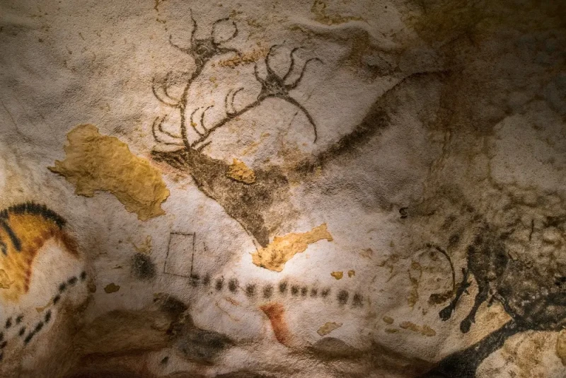 Lascaux II - Signes © Dan Courtice